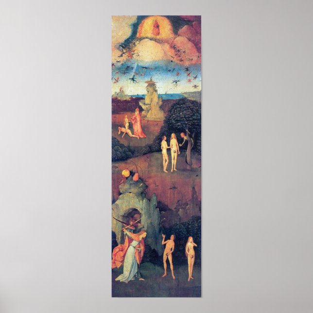 Poster Hieronymus Bosch-Hell, detalhe (Frente)