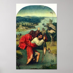 Póster Hieronymus Bosch-Rua. Christopher