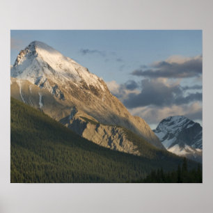 Póster High peak near Maligne Lake, Jasper National