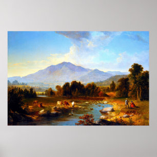 Poster High Point Shandaken Mountains Asher Brown Durand
