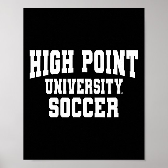 Poster High Point University Panthers Soccer Ncaa Hp23  (Frente)