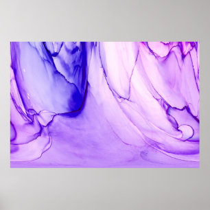 Poster High-quality modern abstract painting rendered wit