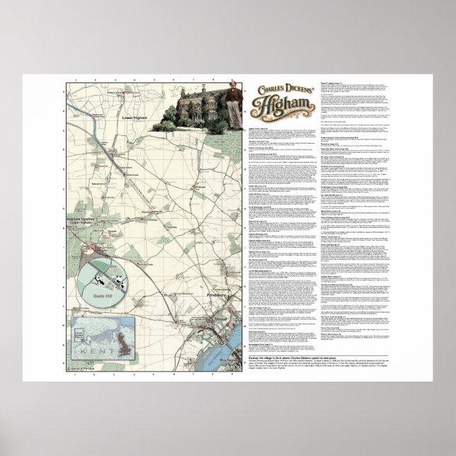Poster Higham de Charles Dickens (Frente)
