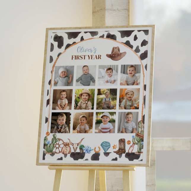 Poster Highland Cowboy Primeiro Sinal de Marco de Anivers (Criador carregado)