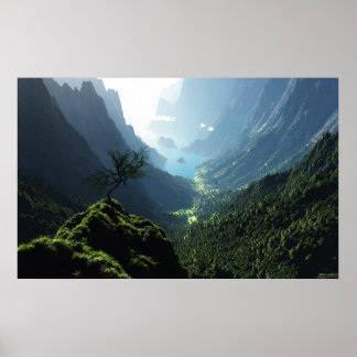 Póster Highland Primavera