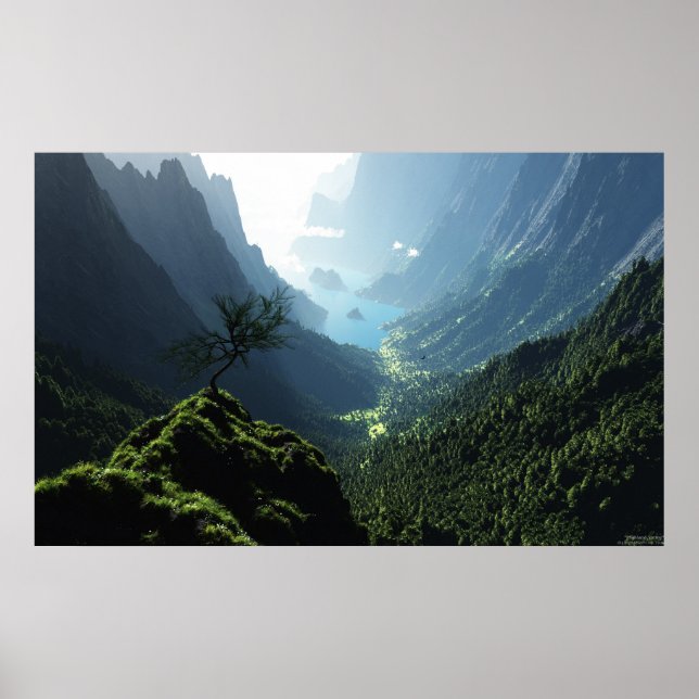 Póster Highland Primavera (Frente)