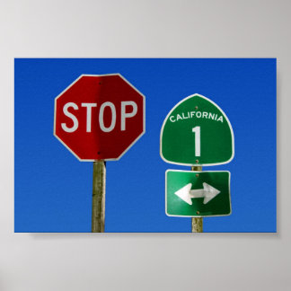 Poster Highway One California