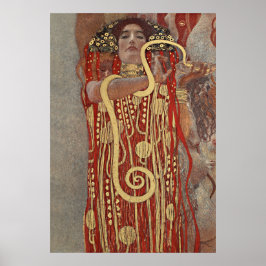 Poster Higieia do Klimt