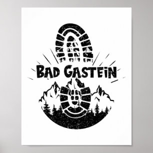 Poster Hiker Bad Gastein Sheimerburger Land Austria Vacat