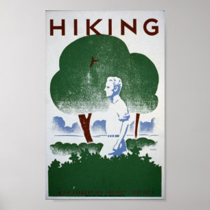 Póster Hiking