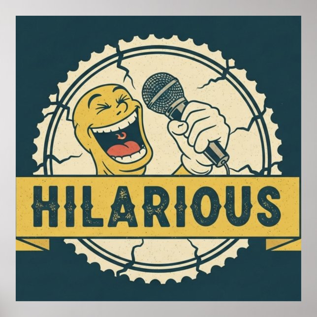 Poster Hilarious Comedy (Frente)