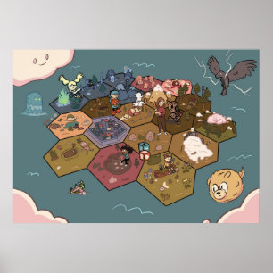 Poster Hilda Dragon Panic