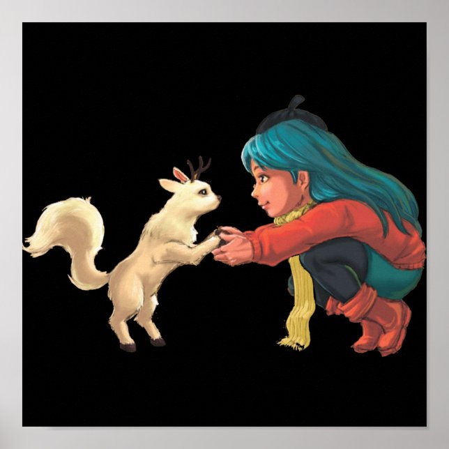 Poster Hilda Twig é um belo presente com um toque delicad (Frente)