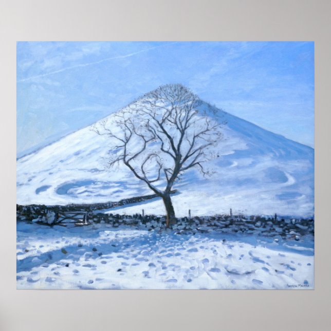 Poster Hill e Tree Derbyshire 2008 (Frente)