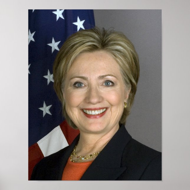 Poster Hillary Clinton (Frente)