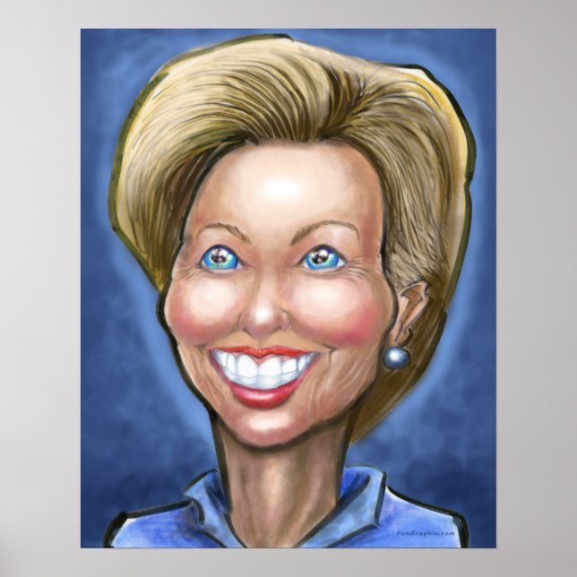 Póster Hillary Clinton (Frente)
