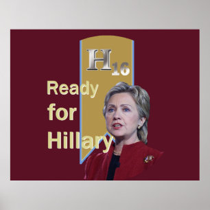 Póster Hillary Clinton 2016