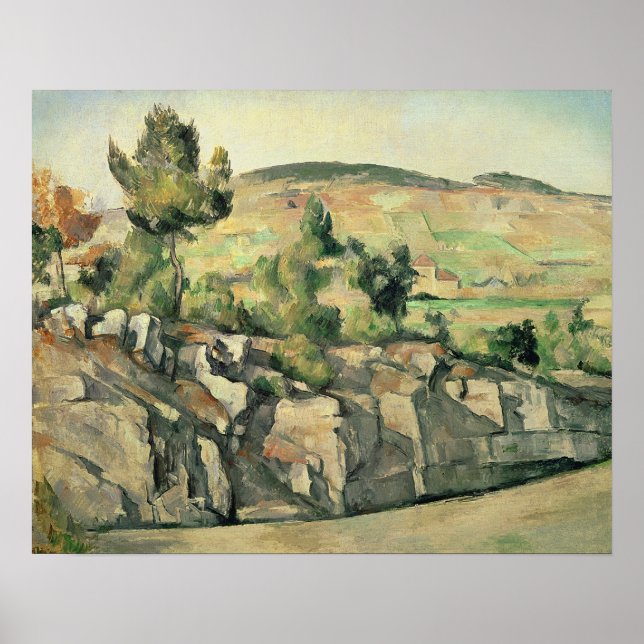 Poster Hillside in Provence, c.1886-90 (Frente)