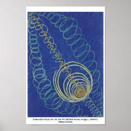 Poster Hilma af Klint abstrato art