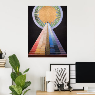 Poster Hilma Af Klint, Altarpart No.1, Abstrato Art