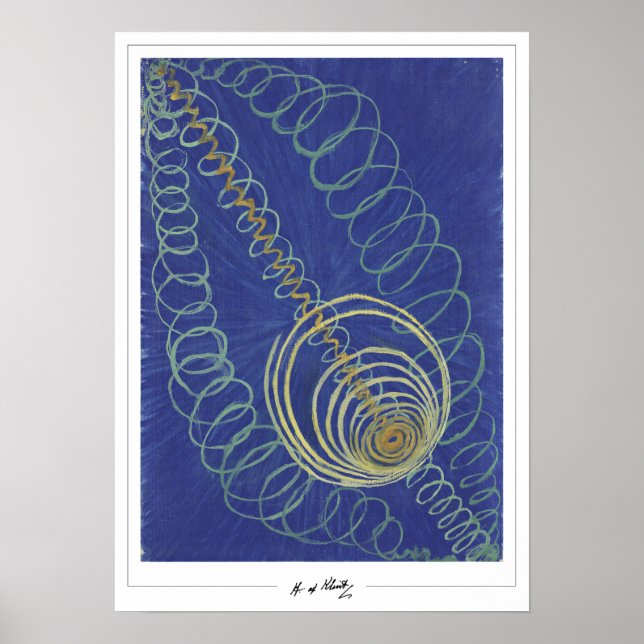 Poster Hilma af Klint Fine Art #10 (Frente)