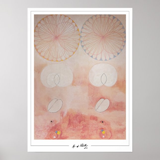Poster Hilma af Klint Fine Art #78 (Frente)