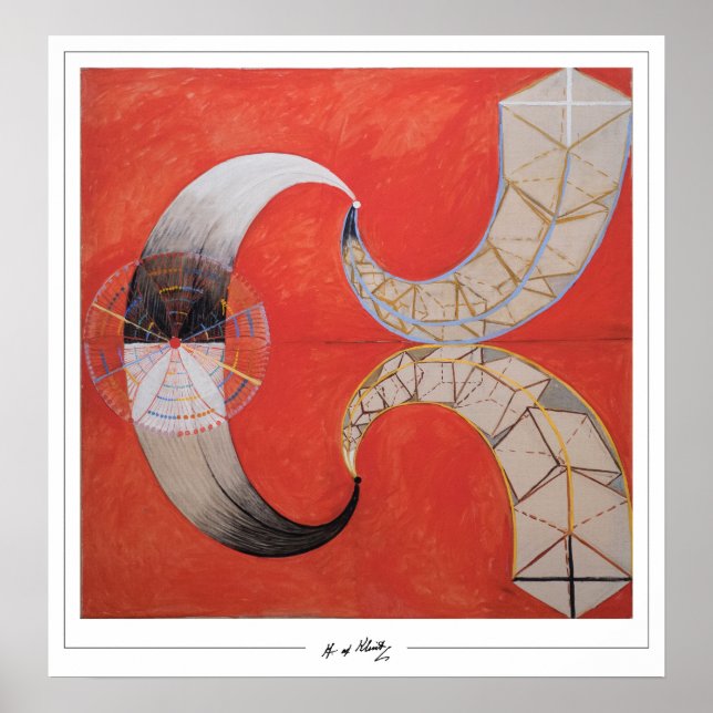 Poster Hilma af Klint Fine Art #9 (Frente)