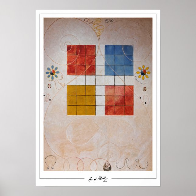 Poster Hilma af Klint Fine Art #91 (Frente)