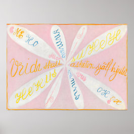 Poster Hilma af Klint - The Eros Series, nr 5