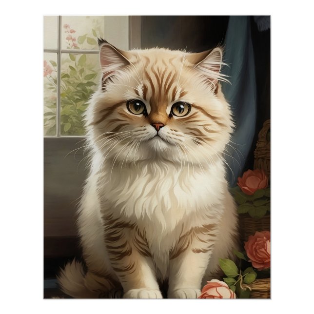 Póster Himalayan Cat (Frente)