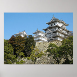Póster Himeji Castle 姫 路 城, Hyogo, Japão