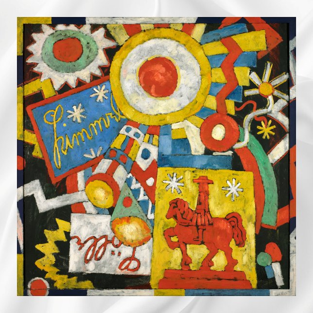 Póster Himmel de Marsden Hartley, Expressionismo de Vinta (Criador carregado)