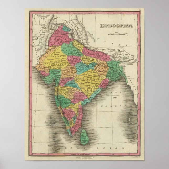 Póster Hindoostano 3 (Frente)