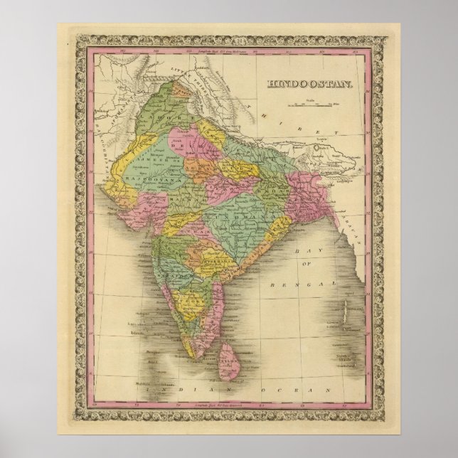 Póster Hindoostano 4 (Frente)