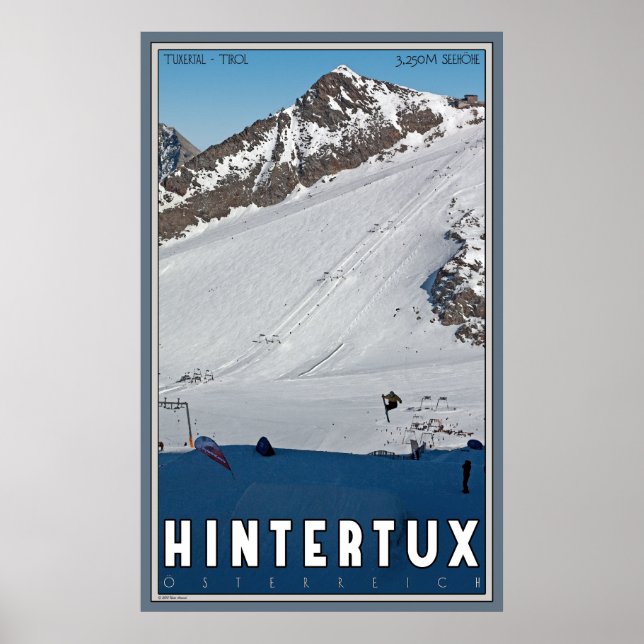 Póster Hintertux Ar Grande (Frente)