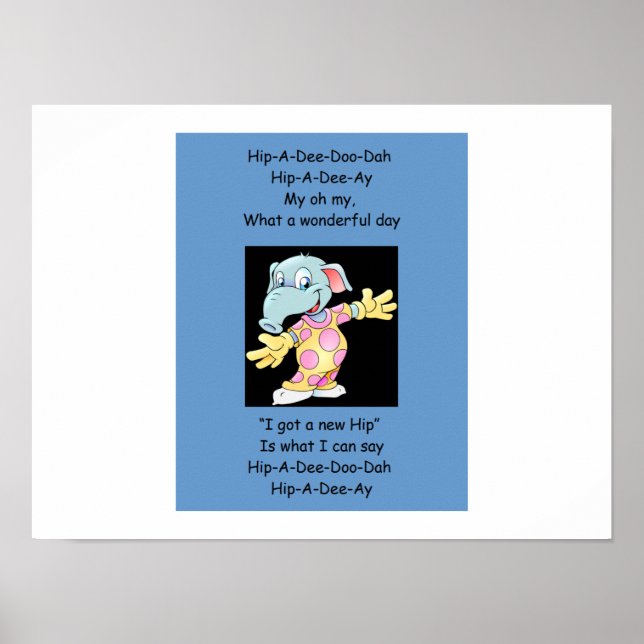 Poster Hip-A-Dee-Doo-Dah (Frente)