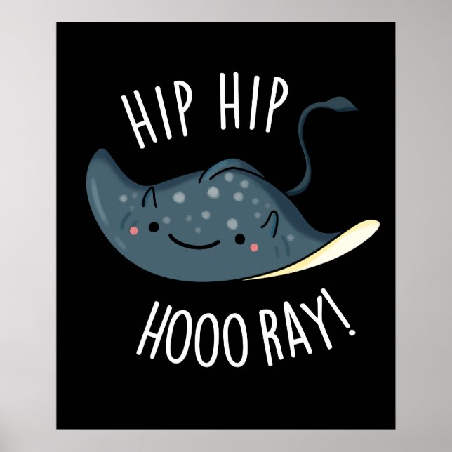 Poster Hip Hip Hoo-ray Piada da Aranha Marinha Punho Escu (Frente)