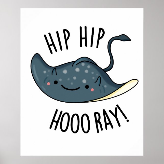 Poster Hip Hip Hoo-ray Piada Engraçada do Raio Manta  (Frente)