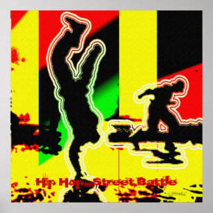 Póster Hip Hop.