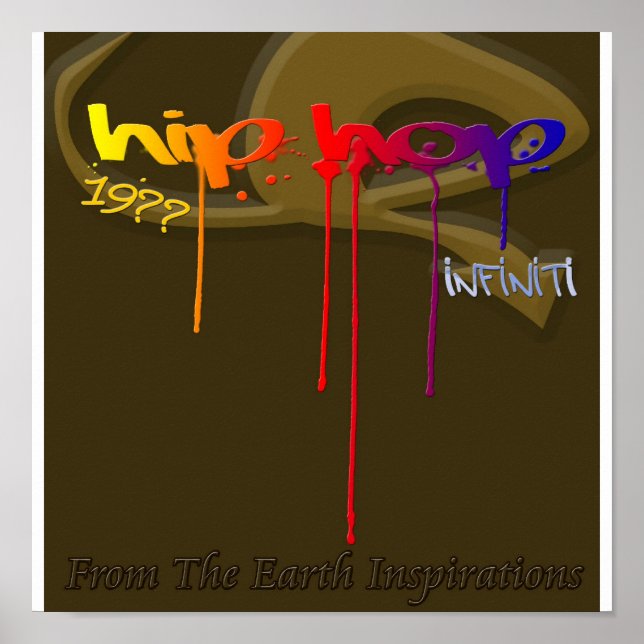 Poster Hip Hop til Infiniti (Frente)