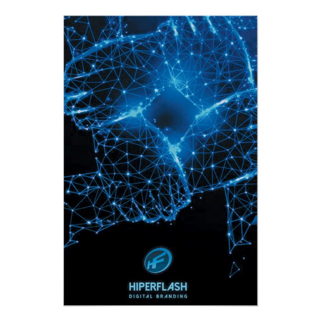 Póster Hiperflash - Digital Branding (Quadro de parede) (Frente)