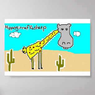 Póster Hippogiraffasheep