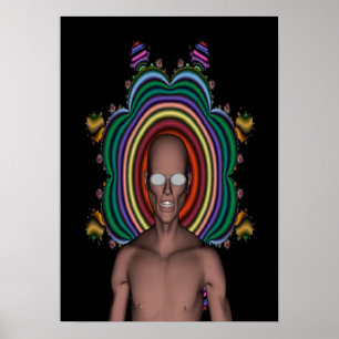 Poster Hippy Punk