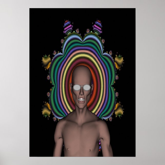 Poster Hippy Punk (Frente)
