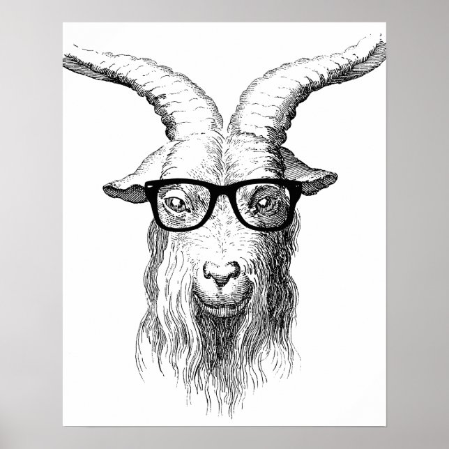Póster Hipster (Frente)