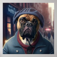 Hipster Bullmastiff