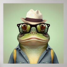 Hipster de Bullfrog Americano