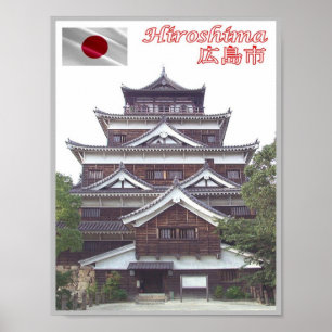 Poster Hiroshima - Japão -