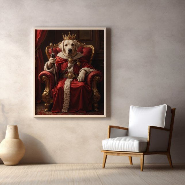 Poster His Napship Reigns: Snacks Before Subjects (Criador carregado)