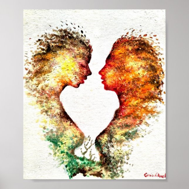 Poster História de amor automático (Frente)